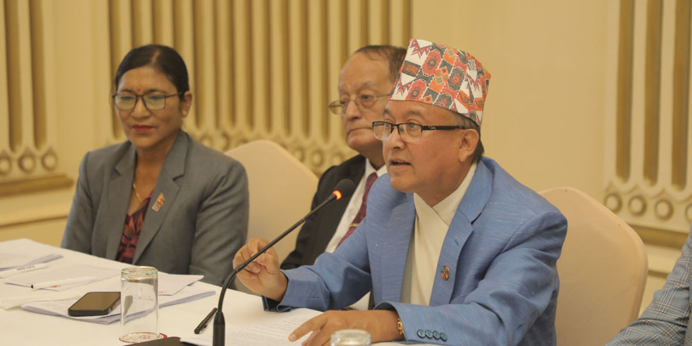 निर्वाचन व्यवस्थापन विधेयक पारितका लागि आग्रह